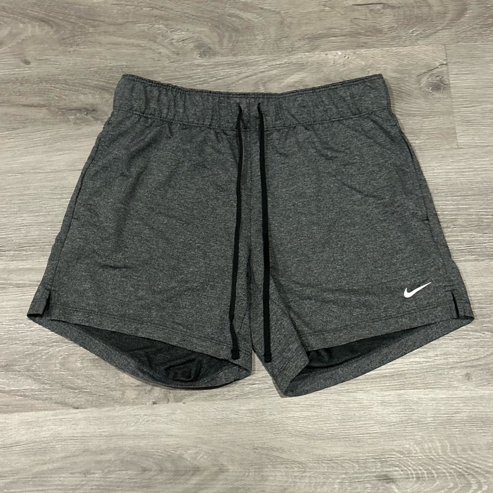 Nike Women’s Charcoal Athletic Shorts XS Fold Over Waistband
